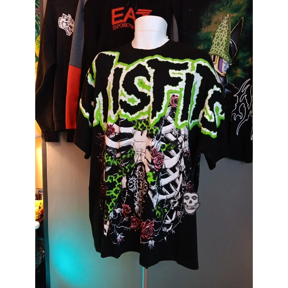 Authentic NWT Civil Regime Misfits T Men Large Short Sleeve Graphic Rare in Bag - Picture 3 of 13